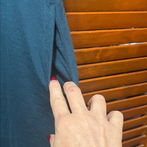 Wool X Elegant Teal Marilyn Women's Knit Skirt - Picture 6 of 11